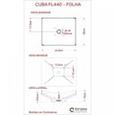 Ver mais imagens de Kit Cuba F44 com Torneira Link 1062 Metal e Válvula Click 1 Pol. e Sifão Pvc e Flexivel