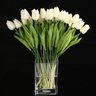 Buquê de Tulipas Brancas Real Ao Toque com 5 Unidades - 4