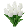 Buquê de Tulipas Brancas Real Ao Toque com 5 Unidades - 3