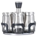 Ver imagem 2 de Porta Condimentos Temperos Giratório 6 Potes Cozinha Tpg-02 Pgb 7 Peças