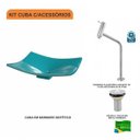 Ver imagem 3 de Kit Cuba F44 com Torneira Link 1062 Metal e Válvula 1 Pol.