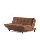 Ver imagem 7 de Sofá-Cama Roz Plush 4 Lugares Reclinável 180cm Marrom Suede
