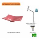 Ver imagem 3 de Kit Cuba F44 com Torneira Link 1062 Metal e Válvula 1 Pol.