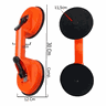 Ventosa Dupla para Vidro Capacidade Até 80KG Por Ventosa MTX - 5