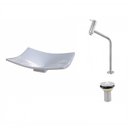 Ver imagem 2 de Kit Cuba F44 com Torneira Link 1062 Metal e Válvula 1 Pol.