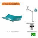 Ver imagem 3 de Kit Cuba F44 com Torneira Link 1062 Metal e Válvula Click 1"b Pol. Compace