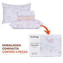Ver imagem 7 de Jogo de Lençol Cama Box Casal Kit 4 Peças com Elástico Sonhare Sultan Veneza