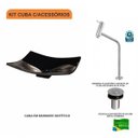 Ver imagem 3 de Kit Cuba F44 com Torneira Link 1062 Metal e Válvula Click 1"b Pol. Compace