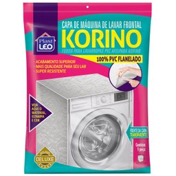 Capa de Maquina de Lavar com Abertura Frontal - Franelada Grossa - Samsung Brastemp Electrolux Lg - - 2