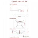 Ver imagem 6 de Kit Cuba F44 com Torneira Link 1062 Metal e Válvula Click 1"b Pol. Compace
