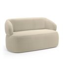 Ver imagem 1 de Sofá Orgânico 03 Lugares Living Glee 170cm Bouclê Bege - Desk Design