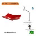 Ver imagem 3 de Kit Cuba F44 com Torneira Link 1062 Metal e Válvula Click 1"b Pol. Compace