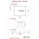 Ver imagem 6 de Kit Cuba F44 com Torneira Link 1062 Metal e Válvula Click 1"b Pol. Compace