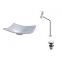 Ver imagem 2 de Kit Cuba F44 com Torneira Link 1062 Metal e Válvula Click 1"b Pol. Compace