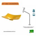 Ver imagem 3 de Kit Cuba F44 com Torneira Link 1062 Metal 1/4 Volta