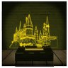 Luminária Led 3d | Harry Potter Hogwarts | Abajur - 1