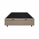 Ver imagem 2 de Base Box Bau Casal Sintetico Premium Santo Box 47x138x188:bege