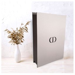 Kit 2 Caixas Livro Porta Objeto Decorativa Chanel Dior - 6
