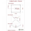 Ver imagem 7 de Kit Cuba F44 com Válvula 1 Pol. e Sifão Pvc e Flexivel