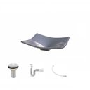 Ver imagem 2 de Kit Cuba F44 com Válvula 1 Pol. e Sifão Pvc e Flexivel