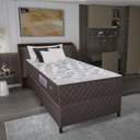 Ver imagem 1 de Cama Box Conjugado Solteiro com Colchão 88x57x188 Sonopro Gazin Cr35336 Marrom