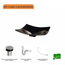 Ver imagem 3 de Kit Cuba F44 com Válvula Click 1 Pol. e Sifão Pvc e Flexivel
