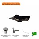 Ver imagem 3 de Kit Cuba F44 com Válvula Click 1 Pol. e Sifão Cromado e Flexivel