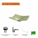 Ver imagem 3 de Kit Cuba F44 com Válvula Click 1 Pol. e Sifão Cromado e Flexivel