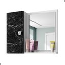 Ver imagem 3 de Espelheira com 1 Porta para Banheiro Macau Branco Nero