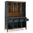 Ver imagem 3 de Arca e Oratório 8 Portas e 4 Gavetas - Madeira Maciça - Azul Petróleo