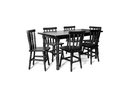Ver imagem 1 de Conjunto de Mesa Mônaco 160x80 com 6 Cadeiras – Tabaco – Jm Móveis
