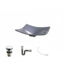 Ver imagem 2 de Kit Cuba F44 com Válvula Click 1 Pol. e Sifão Cromado e Flexivel