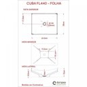 Ver imagem 7 de Kit Cuba F44 com Válvula Click 1 Pol. e Sifão Cromado e Flexivel