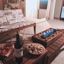 Ver imagem 5 de Lareira Ecológica em madeira com Pedras Coloridas 65x32cm - Ubinas