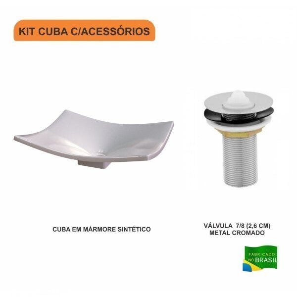 Kit Cuba F44 com Válvula Metal Compace - 3