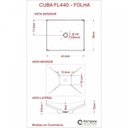 Ver imagem 5 de Kit Cuba F44 com Válvula Click Botão Compace