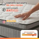 Ver imagem 5 de Cama Box Baú Queen Probel Molas Ensacadas Euro In 158x198x71cm Guarda Costas Stone Branco/cinza