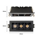 Ver imagem 3 de Spot Led de Embutir Calli 6w 3000k Preto Bella Iluminação St3221