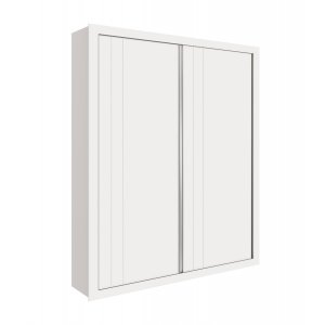 Guarda-Roupa 2 Portas de Correr Prince Branco Fosco - Reller