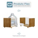 Ver imagem 4 de Berço Mini Cama Life Tigus Baby - Branco/Ypê