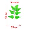 96 Galhos Samambaia Folha Artificial Talo Verde 46cm - 5