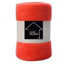 Ver imagem 3 de Cobertor Casal Manta Microfibra Fleece Vermelho