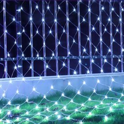 Pisca de Led Rede - 160l, 4x0,5m, 8 Modos, 110v:branco - 2