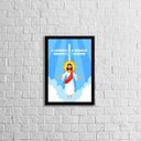 Ver imagem 1 de Quadro O Caminho, A Verdade E A Vida 24X18Cm