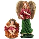 Ver imagem 6 de Decoração Enfeite Presépio Natal Escultura Resina 11 Peças