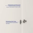 Ver mais imagens de Guarda Roupa Modulado 100% Mdf de Canto Oblíquo Orion Cabecasa Madeiraoriginals