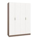 Ver imagem 3 de Guarda Roupa Planejado 100% MDF 4 Portas Orion CabeCasa MadeiraOriginals Marrom/Mocha/Linho