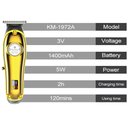 Ver imagem 4 de Kit 2 Máquina de Cabelo e Corte Kemei 1986 +1972a Acabamento