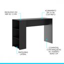 Ver imagem 4 de Bancada de Cozinha Ilha Gourmet 136cm Mdp 0565 Menu Móveis