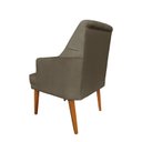 Ver imagem 4 de Kit 4 Cadeiras Paris + 2 Paris Retro Suede Capuccino Dominic Decor